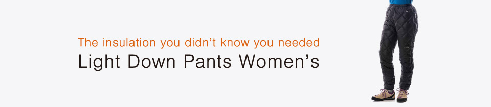 Light Down Pants Women's