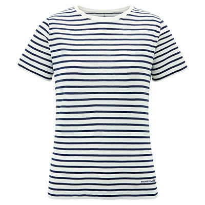 Wickron Striped T Women's | Montbell Euro
